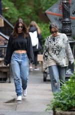 EMILY RATAJKOWSKI Out with a Friend in New York 05/15/2024