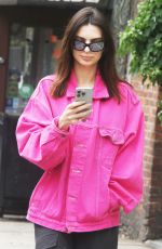 EMILY RATAJKOWSKI Out with Her Dog Colombo and a Friend in New York 05/13/2024