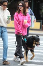 EMILY RATAJKOWSKI Out with Her Dog Colombo and a Friend in New York 05/13/2024