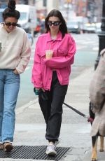 EMILY RATAJKOWSKI Out with Her Dog Colombo and a Friend in New York 05/13/2024