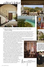 EMMA ROBERTS in Architectural Digest, April 2024