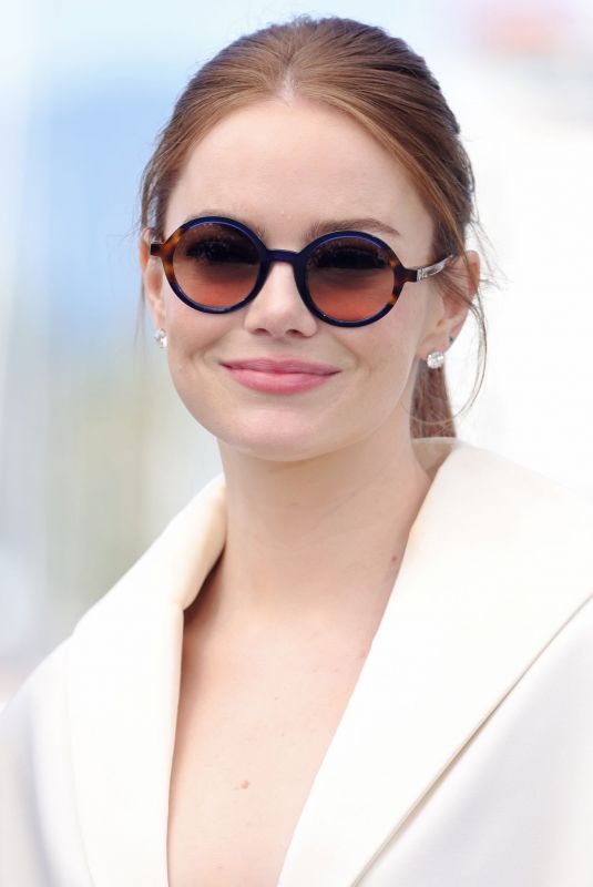 EMMA STONE at Kinds of Kindness Photocall at 77th Cannes Film Festival 05/18/2024