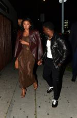 ENIKO PARRISH Arrives at The Nice Guy in West Hollywood 05/11/2024