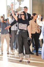 EVA GREEN Arrives at Her Hotel in Cannes 05/14/2024