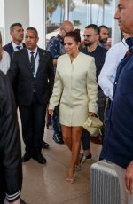 EVA LONGORIA Arrives at Hotel Martinez at 77th Cannes Film Festival 05/19/2024