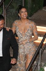 EVA LONGORIA Arrives at Mome Beach in Cannes 05/19/2024