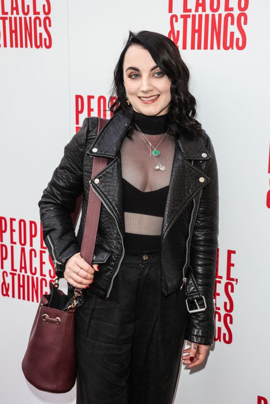 EVANNA LYNCH at People, Places & Things Press Night at Trafalgar Studios in London 05/14/2024