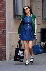 FAMKE JANSSEN Out and Abpout in New York 05/11/2024