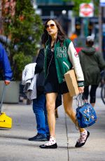 FAMKE JANSSEN Out Shopping in New York 04/30/2024
