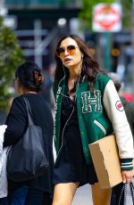 FAMKE JANSSEN Out Shopping in New York 04/30/2024