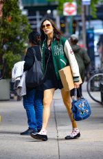 FAMKE JANSSEN Out Shopping in New York 04/30/2024