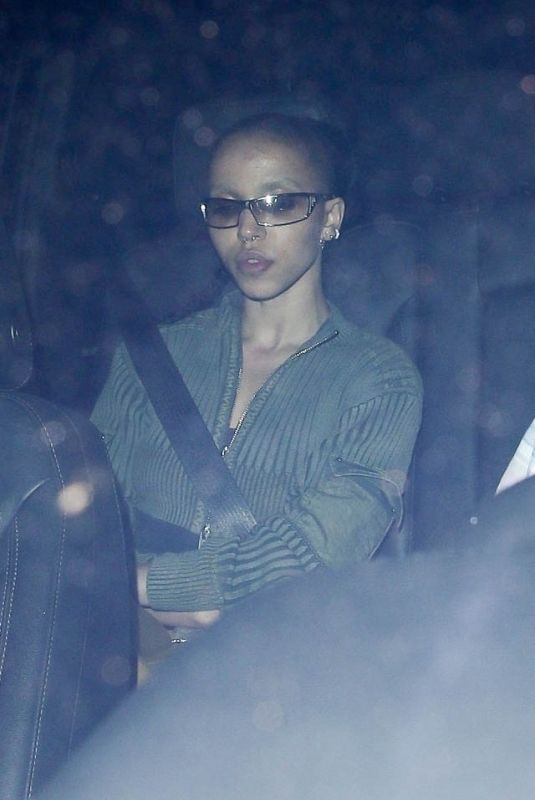 FKA TWIGS Leaves Chateau Marmont in Los Angeles 05/10/2024