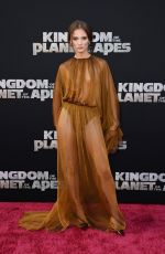FREYA ALLAN at Kingdom of the Planet of the Apes Premiere in Los Angeles 05/02/2024