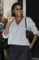 GABRIELLE UNION Leaves Her Hotel in New York 05/04/2024