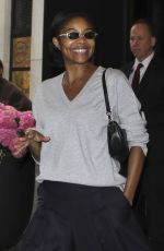 GABRIELLE UNION Leaves Her Hotel in New York 05/04/2024