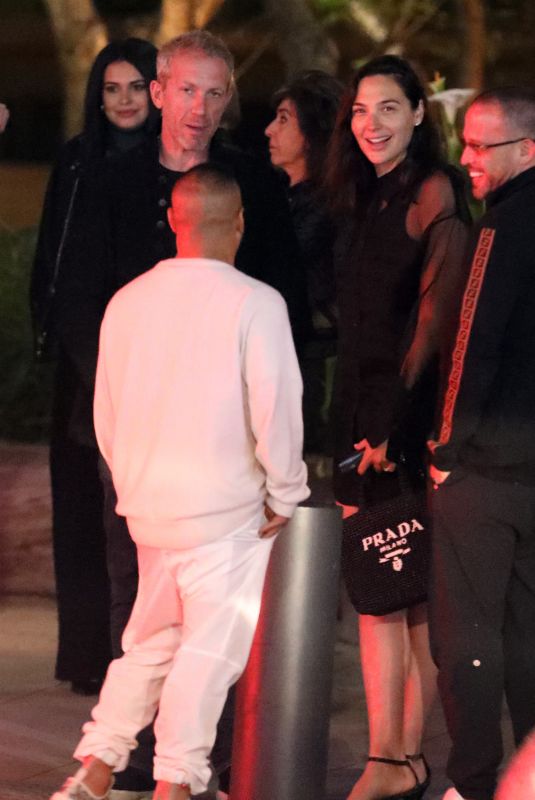 GAL GADOT Celebrates Her 39th Birthday with Husband and Friends in Los Angeles 04/30/2024