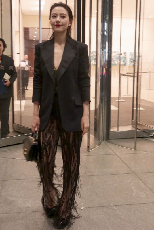 GAO YUANYUAN Night Out in New York 04/30/2024