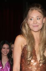 GEORGIA LOCK Leaves Strictly Confidential Screening with Her Sister in London 05/08/2024