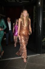 GEORGIA LOCK Leaves Strictly Confidential Screening with Her Sister in London 05/08/2024