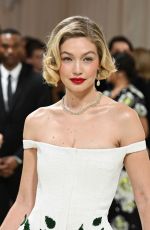 GIGI HADID at Met Gala Celebrating Sleeping Beauties: Reawakening Fashion in New York 05/06/2024