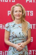 GILLIAN ANDERSON at Patriots Broadway Opening at Ethel Barrymore Theatre in New York 04/22/2024