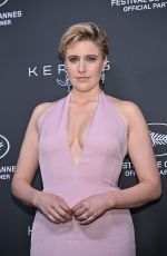 GRETA GERWIG at Kerning Women in Motion Awards in Cannes 05/20/2024
