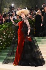 GWENDOLIN CHRISTIE at Met Gala Celebrating Sleeping Beauties: Reawakening Fashion in New York 05/06/2024