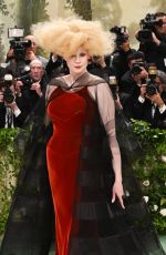 GWENDOLIN CHRISTIE at Met Gala Celebrating Sleeping Beauties: Reawakening Fashion in New York 05/06/2024