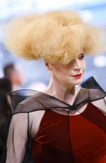 GWENDOLIN CHRISTIE at Met Gala Celebrating Sleeping Beauties: Reawakening Fashion in New York 05/06/2024