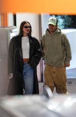 HAILEY and Justin BIEBER Leaves an Office Building in Beverly Hills 05/16/2024