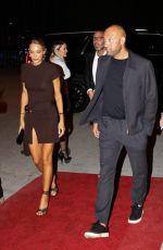 HANNAH JETER Arrives at Carbone Restaurant in Miami 05/02/2024