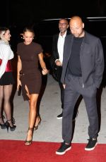 HANNAH JETER Arrives at Carbone Restaurant in Miami 05/02/2024