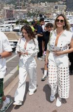 HEIDI and LENI KLUM at F1 Grand Prix of Monaco in Monte Carlo 05/26/2024