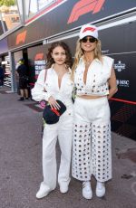 HEIDI and LENI KLUM at F1 Grand Prix of Monaco in Monte Carlo 05/26/2024