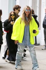 HEIDI and LENI KLUM Out to Celebrate Leni
