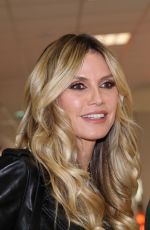 HEIDI KLUM Arrives at Nice Airport 05/20/2024