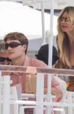 HEIDI KLUM at Eden Roc Hotel in Cannes 05/22/2024