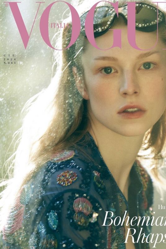 HUNTER SCHAFER for Vogue Italy, June 2024