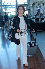IRENE JACOB Arrives at Nice Airport 05/18/2024