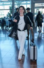 IRENE JACOB Arrives at Nice Airport 05/18/2024