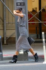 IRINA SHAYK Arrives at a Friend