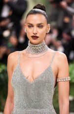 IRINA SHAYK at Met Gala Celebrating Sleeping Beauties: Reawakening Fashion in New York 05/06/2024