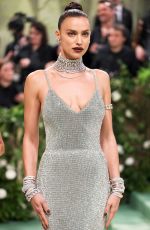 IRINA SHAYK at Met Gala Celebrating Sleeping Beauties: Reawakening Fashion in New York 05/06/2024