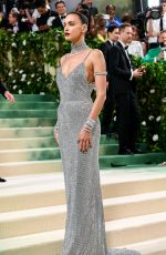 IRINA SHAYK at Met Gala Celebrating Sleeping Beauties: Reawakening Fashion in New York 05/06/2024