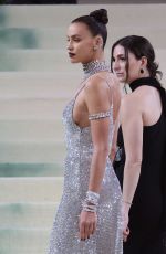 IRINA SHAYK at Met Gala Celebrating Sleeping Beauties: Reawakening Fashion in New York 05/06/2024
