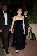 ISABELLE FUHRMAN Arrives at Luca on Croisette for an Afterparty in Cannes 05/19/2024