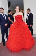 ISABELLE FUHRMAN at Carlton Hotel at 77th Cannes Film Festival 05/19/2024