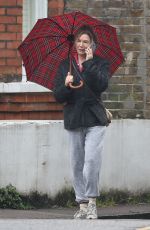 ISLA FISHER on the Set of New Bridget Jones Movie in London 05/22/2024