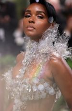 JANELLE MONAE at Met Gala Celebrating Sleeping Beauties: Reawakening Fashion in New York 05/06/2024