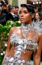 JANELLE MONAE at Met Gala Celebrating Sleeping Beauties: Reawakening Fashion in New York 05/06/2024